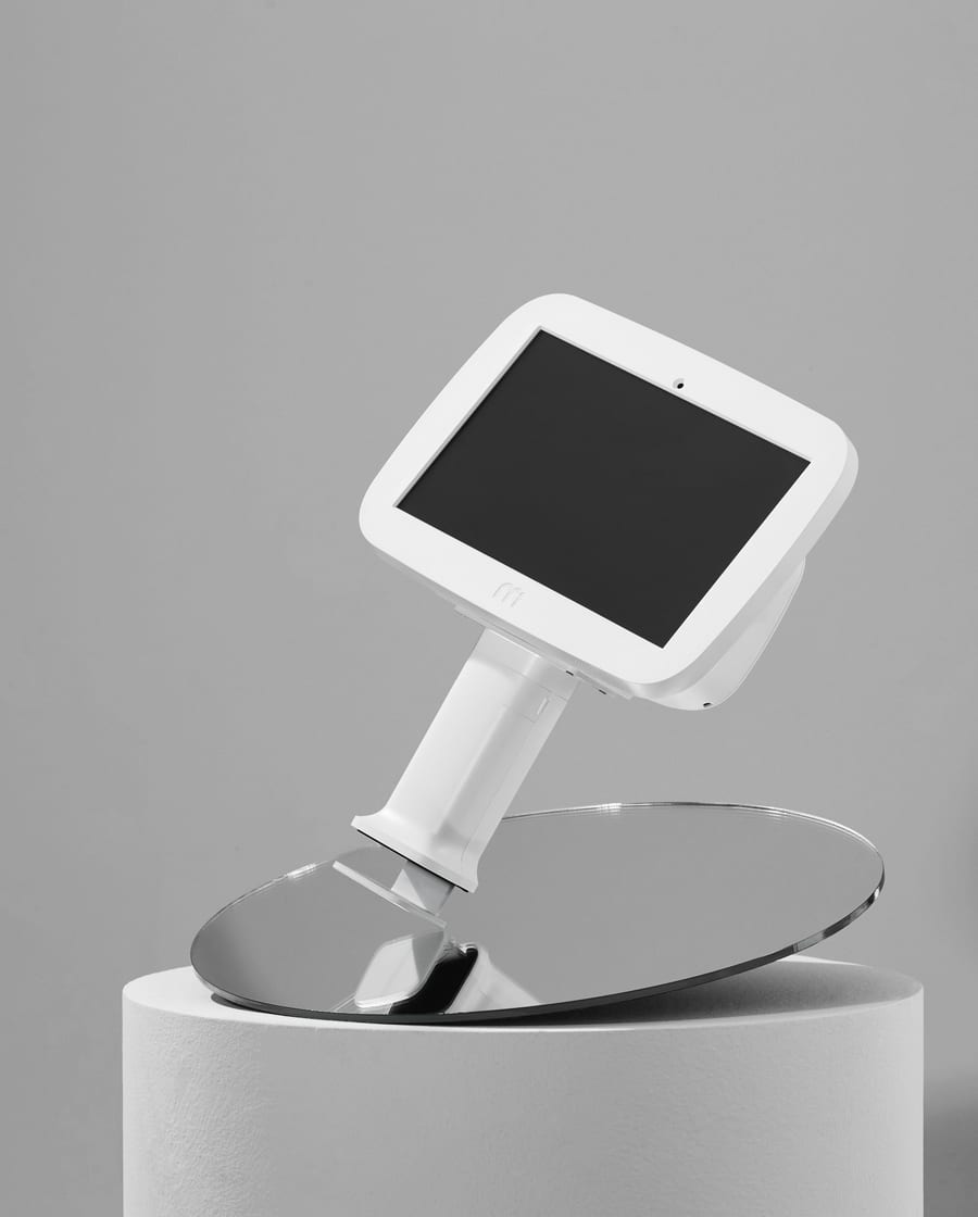 Tablet Tableflow na stojanu s uchycením ke stolu